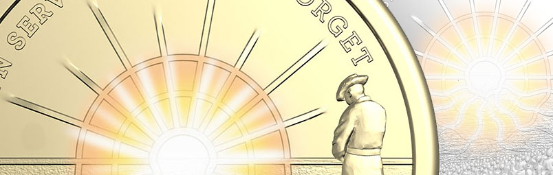 Dawn Service Lest We Forget 2026 Circulating Coins