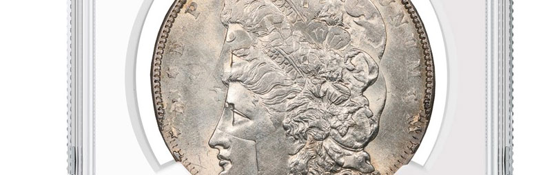 Famed Morgan Dollar with Double Strike Offered by GreatCollections