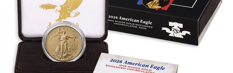 U.S. Mint Reveals First-Ever Enhanced Uncirculated American Gold Eagle