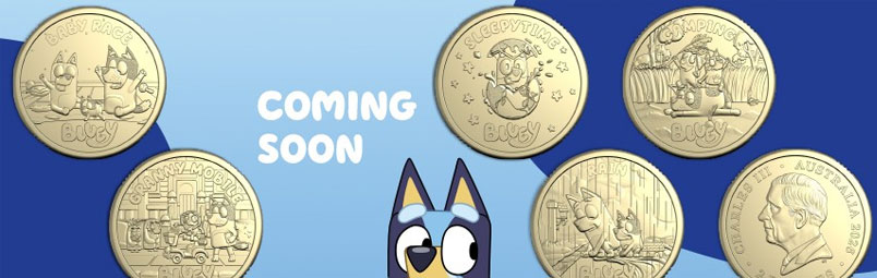 Cheese & Crackers! Bluey returns with a new coin collection